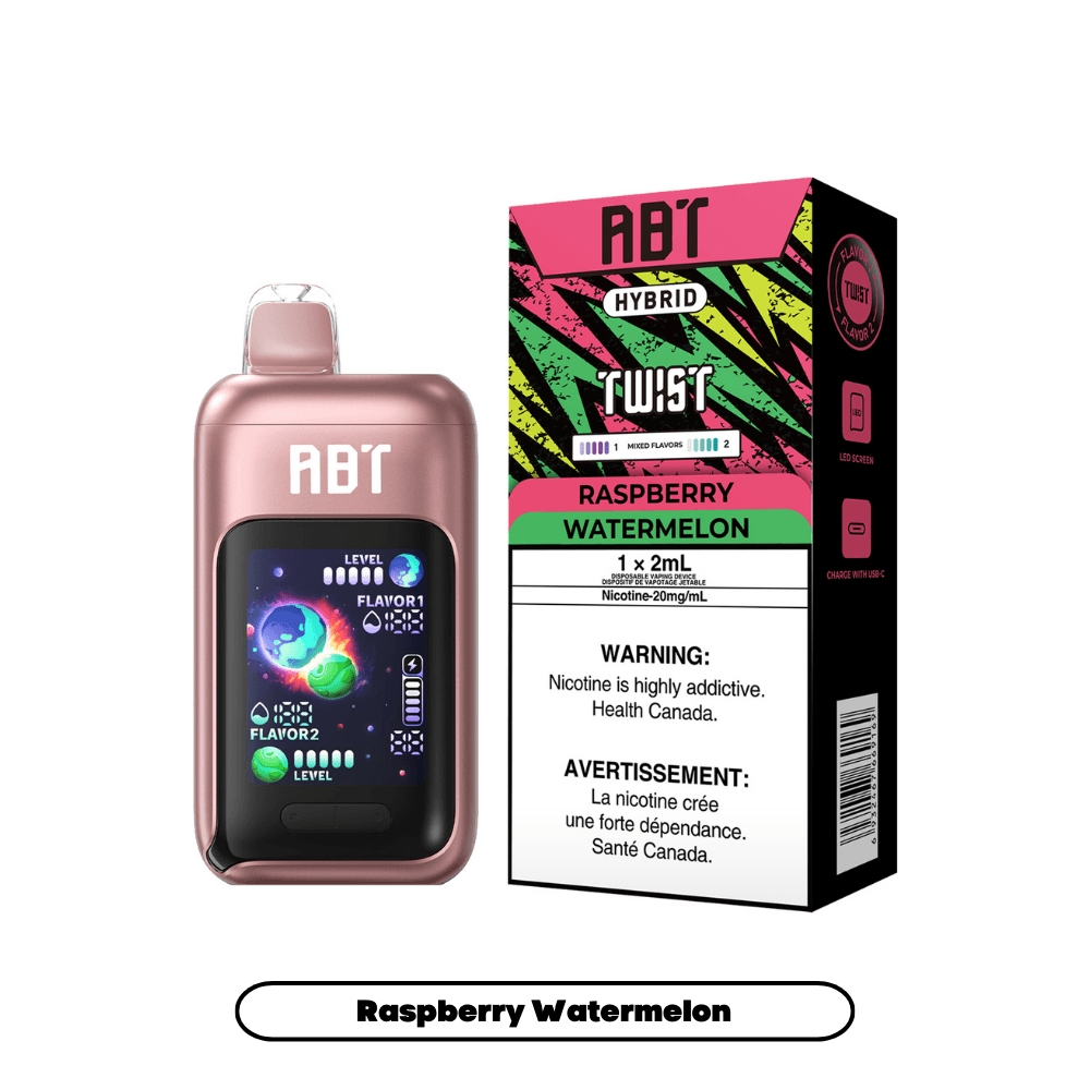 ABT- TWIST RASPBERRY / WATERMELON